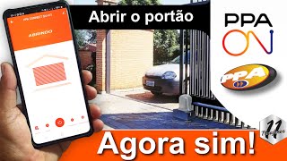 Controle o portão pelo celular PPA Módulo Connect Smart On