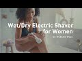 Panasonic Wet/Dry Electric Shaver for Women ES-WL80/ES-WL60 | Gentle care that caresses your skin