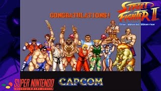 Street Fighter II Credits Compilation (1992-1994) - NintendoComplete