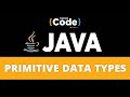 Java Tutorial For Beginners | Data Types in Java | Primitive Data Types In Java | SimpliCode