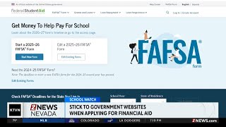 Tips for avoiding financial aid scams