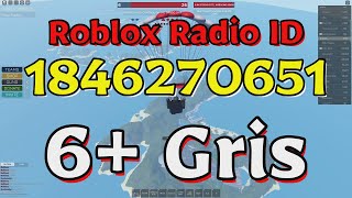 Gris Roblox Radio Codes/IDs