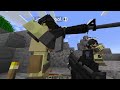 hunting down every dweller in minecraft using guns