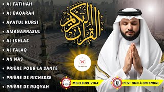 VOIX PAISIBLE AYAT KURSI 7X, SOURATE FATIHAH, AL BAQARAH, AYATUL KURSI, AL IKHLAS, AL FALAQ, AN NAS