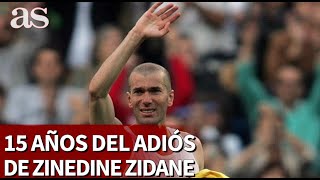 El día que Zidane dijó adiós al Santiago Bernabeú entre lágrimas | Diario As