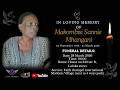 Funeral service of Makombisi Sannie Mhangani