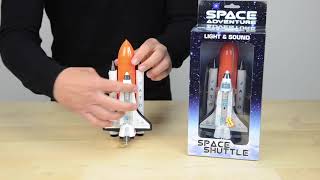 26027 - Space Shuttle with light and sound pull back function