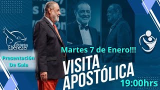 Visita Apostólica | Apóstol Sergio Enríquez | 07/01/25