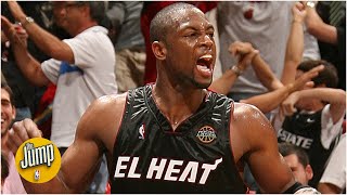 Dwyane Wade: Jumping on the scorers table was my favorite individual career moment | The Jump