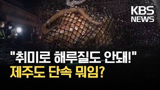 “보말 한 마리도 못 잡아”…야간 해루질 제한에 반발 / KBS 2021.04.15.