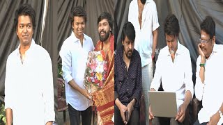 'தளபதி விஜய்' Meets 'மின்சாரா கண்ணா' Director \u0026 'பூவே உனக்காக' Director | Vikraman | KS Ravikumar