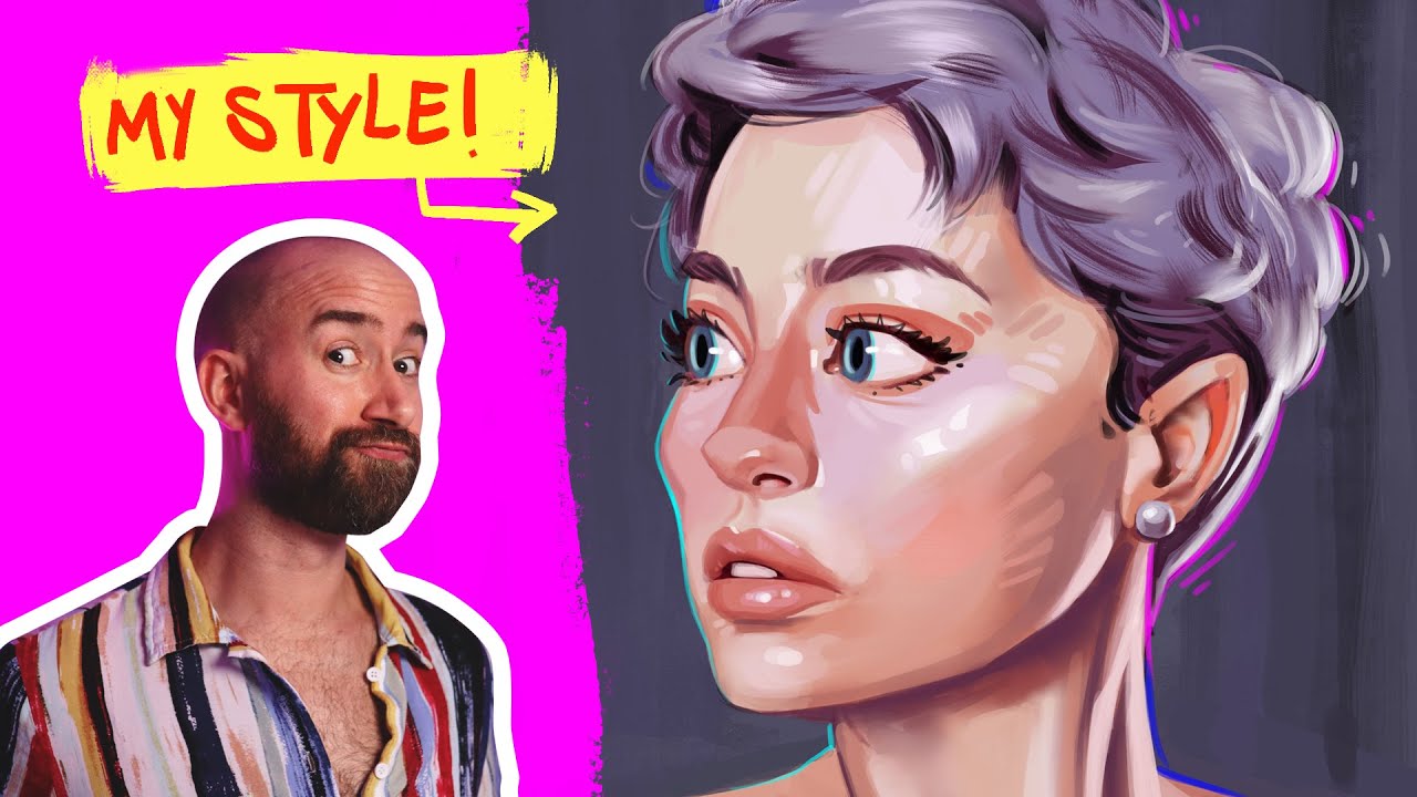 Digital Art Portrait Tutorial Raide S Art So Many Of You Asked For