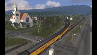 Train Simulator: B\u0026O Mountain Subdivision Sightseeing Tour in the Smokebox FEF-3