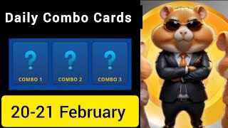 Hamster Kombat Daily Combo Cards Today 20th February