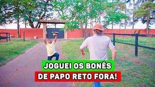 MUÇÃO JOGA FORA TODOS BONÉS DE PAPO RETO! ELE PEGOU AR!