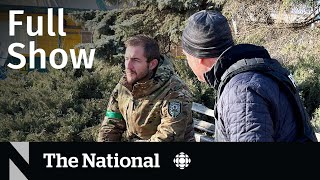 CBC News: The National | Canadian in Ukraine, Via Rail apology, Aritzia expansion