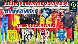 Daftar Tim Promosi Liga Prancis 2023/2024 & Tim Degradasi Liga Prancis 2023/2024