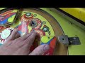 working on the incredible bally wizard pinball machine