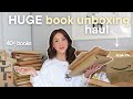 huge birthday book unboxing haul✨📖 40+ books