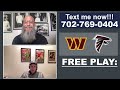 falcons vs commanders 12 29 24 nfl pick u0026 prediction elite handicapper big al s all access