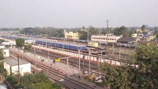 mbazar ফ্ল্যাট থেকে দেখা রানাঘাট স্টেশন #ranaghat  #ranaghatstation