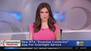 MTA Launches New 'Essential Connector' App For Overnight Service