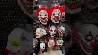 Scary and Creepy Clown Masks at Spirit Halloween #shorts #halloween #clown