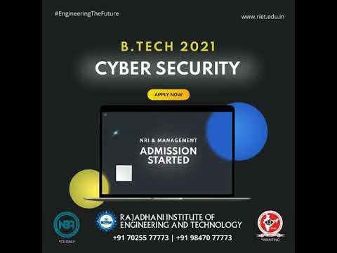 B.Tech Cyber Security At Rajadhani Institute Of Engineering And ...