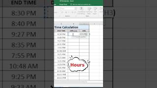 Excel Time Difference in Hours: Easy Tips and Formulas #exceltutorial