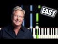 Thank You Lord - Don Moen | EASY PIANO TUTORIAL + SHEET MUSIC by Betacustic