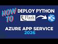 Deploy Python Flask on Azure App Service 2026