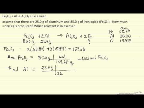Calculate Mass of Product Formed (Example) Calculate Mass of Product Formed (Example)