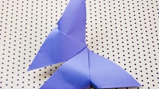 Cómo hacer una mariposa de papel origami