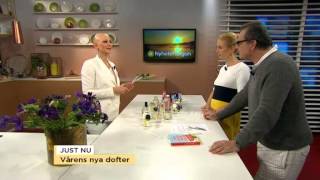 Vårens bästa parfymer - Nyhetsmorgon (TV4)