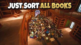 Sorting a Magical Library and It's Oddly Satisfying!