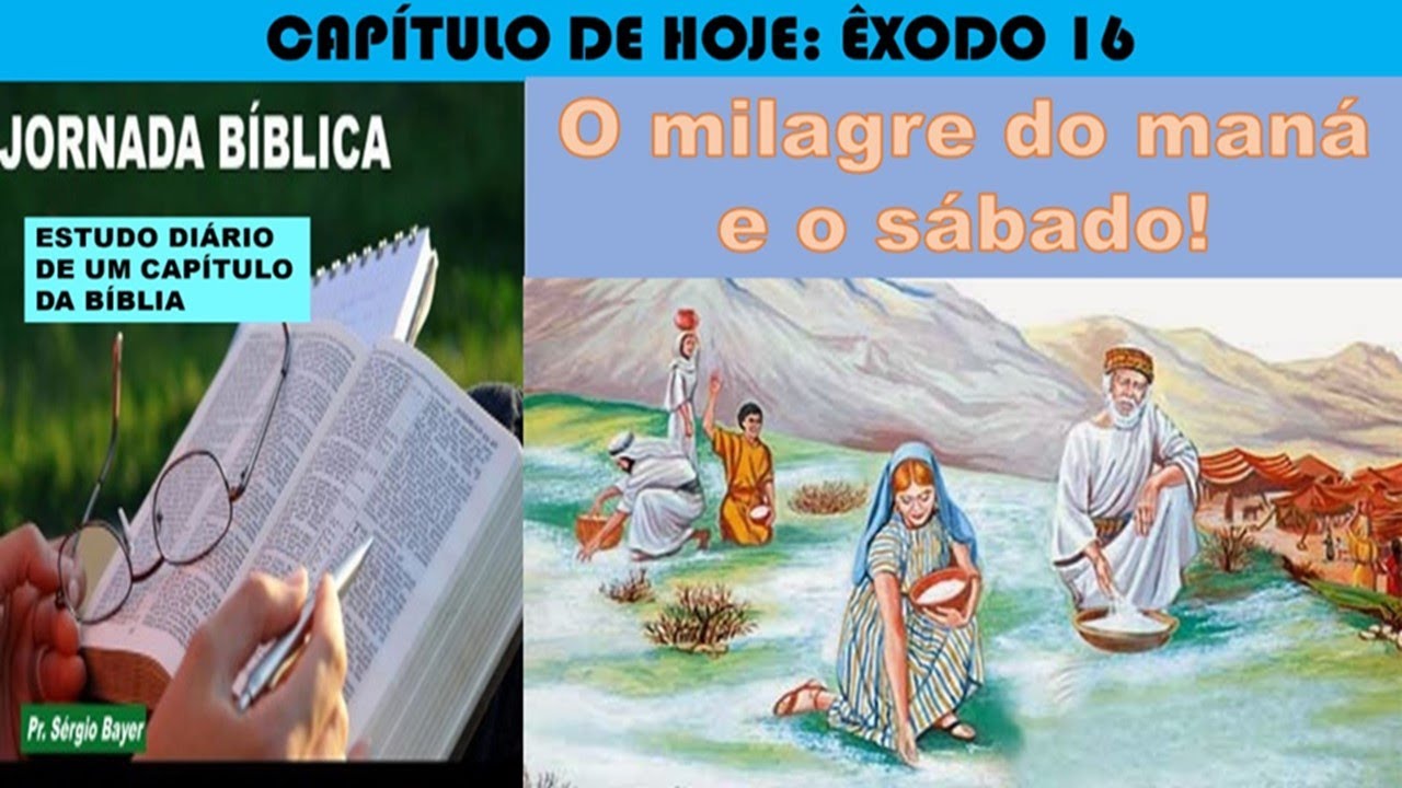 êxodo 16 Estudo Comentado Youtube