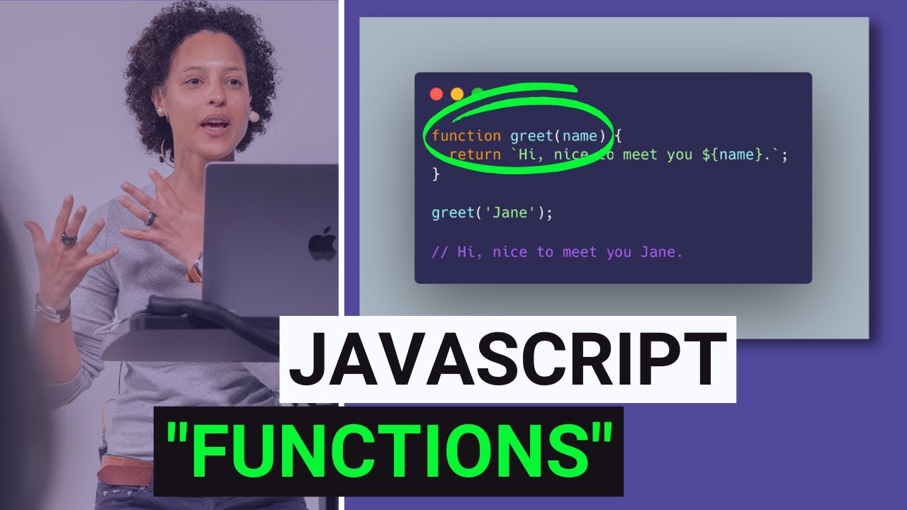 JavaScript For Beginners - Functions - YouTube