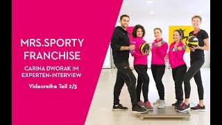 Videoreihe Teil 2/3: Carina Dworak im Experten-Interview | Mrs.Sporty Österreich