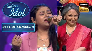 Indian Idol Season 13 | Sonakshi ने अपनी Singing से बजाए सभी के 'Dil के Chords' | Best Of Sonakshi