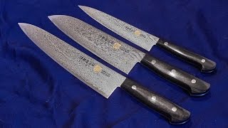 SETO ISEYA-G Damascus 33 Layers Kitchen Knives