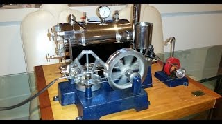 Jensen #50  Steam Engine ca 1960 First Run at the Office of Steam