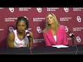 oklahoma women s basketball postgame press conference ou 86 kentucky 95 2 2 2025