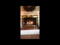 Real Fyre Burnt Rustic Oak Vented Gas Logs - Actual Customer Video