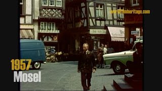 1957 Mosel (color) - Bernkastel - Cochem - Reichsburg uvm