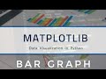 Matplotlib tutorials- bar graph and horizontal bar graph