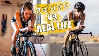 Rouvy AR Indoor Cycling VS Real Life - Which is Better?