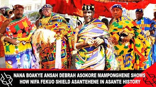 NANA BOAKYE ANSAH DEBRAH ASOKORE MAMPONGHENE SHOW HOW NIFA FEKUO SHIELD ASANTEHENE IN ASANTE HISTORY