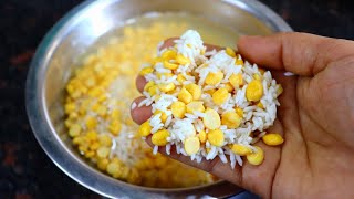 just 1cup Rice,chana dal make this Delicious Breakfast|Breakfast recipe