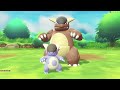 Pokémon Let's Go Pikachu & Eevee - All Mega Evolutions + Moves