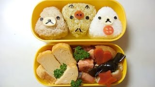 Rilakkuma♥Bento Rilakkuma Onigiri Bento,Cooking:リラックマ三角おにぎり弁当 リラックマキャラ弁